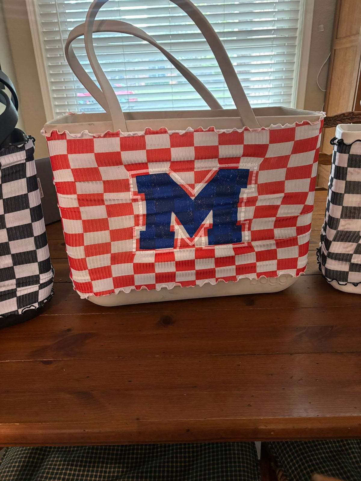 Checkered Midway Tote Coat