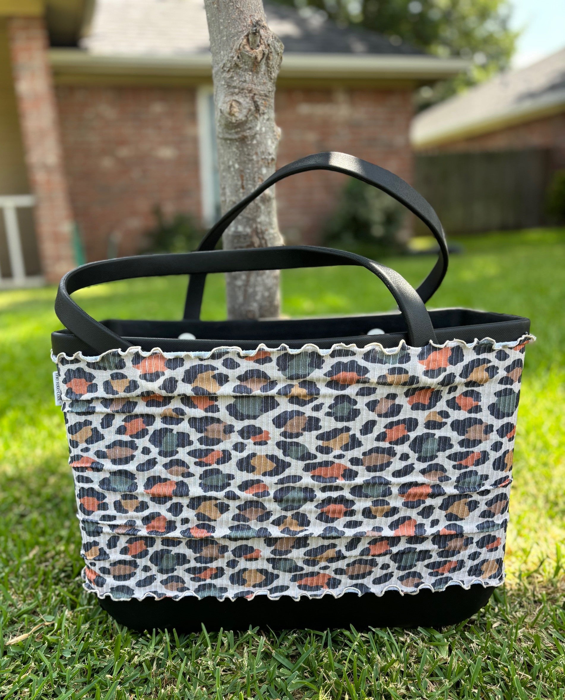 Fall Leopard Tote Coat