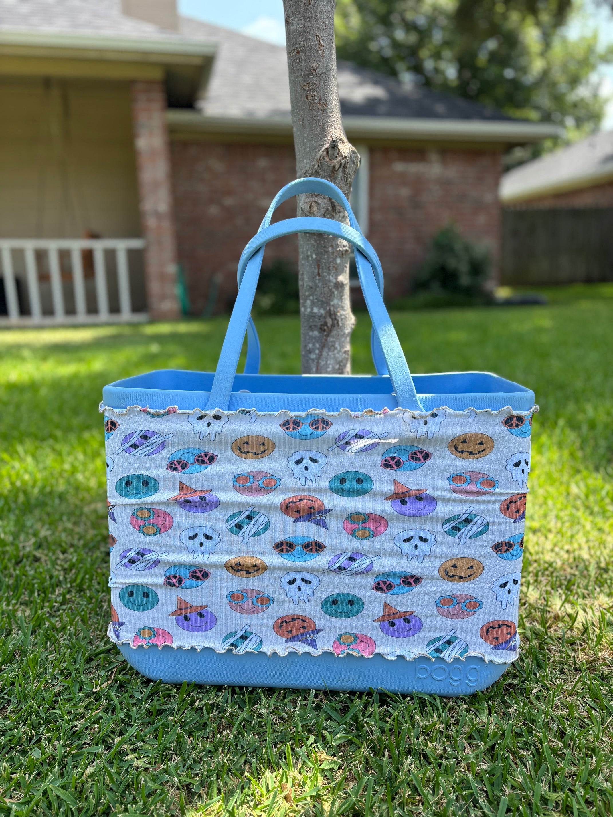Halloween Emoji Tote Coat