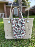 Antique Floral Tote Coat